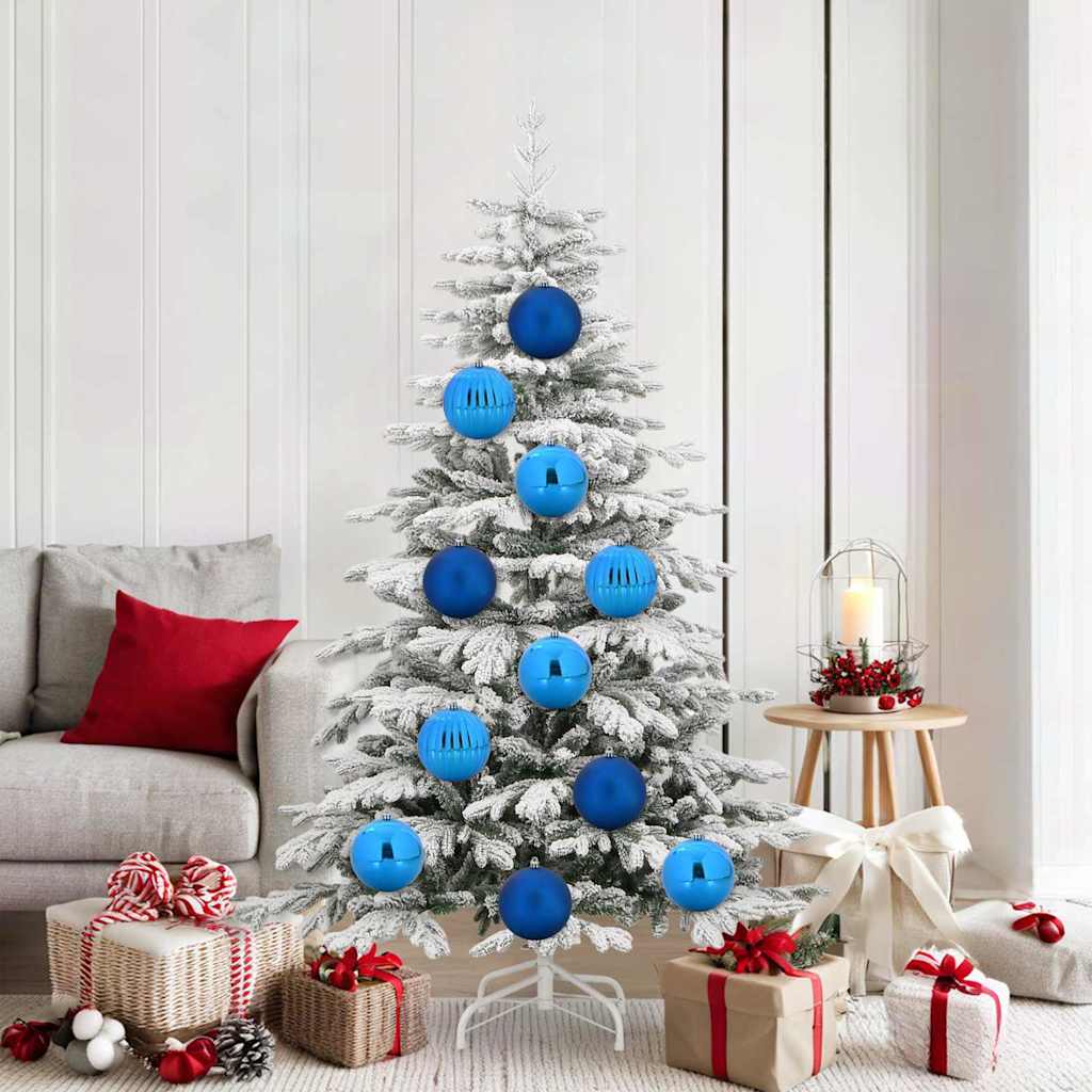 Kerstbal Set 9 pcs Blauw