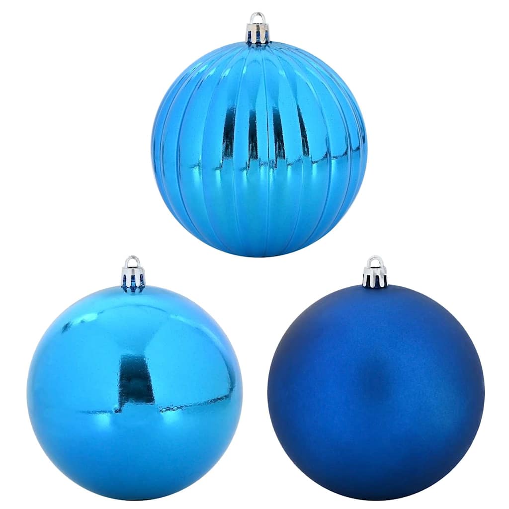 Kerstbal Set 3 pcs Blauw