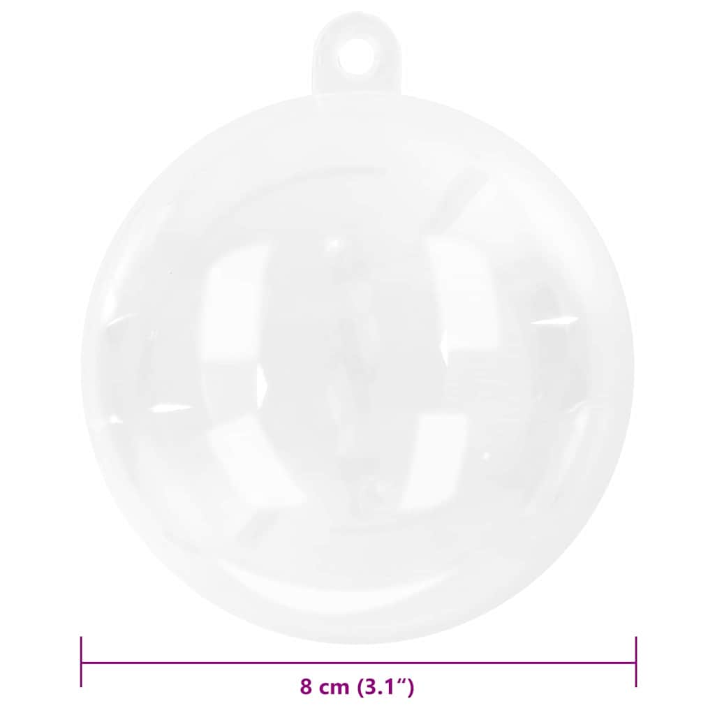 Kerstbal Set 25 pcs Ø 8 cm