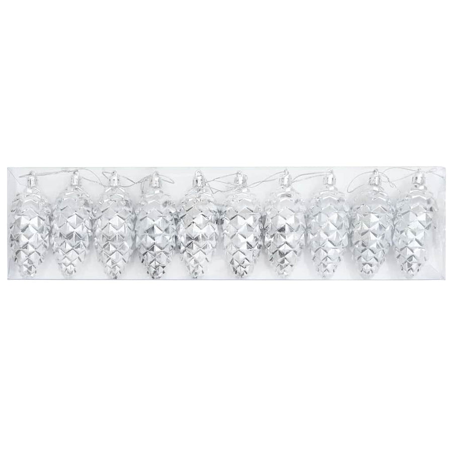 Kerstboomdecoratie 40 pcs Zilver