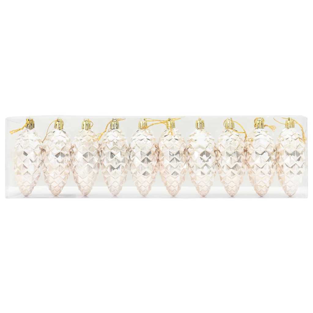 Kerstboomdecoratie 40 pcs champagne