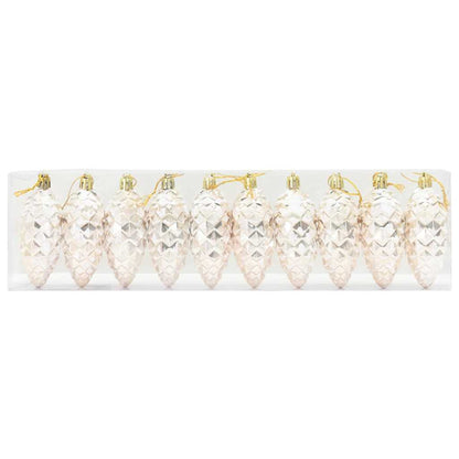 Kerstboomdecoratie 40 pcs champagne