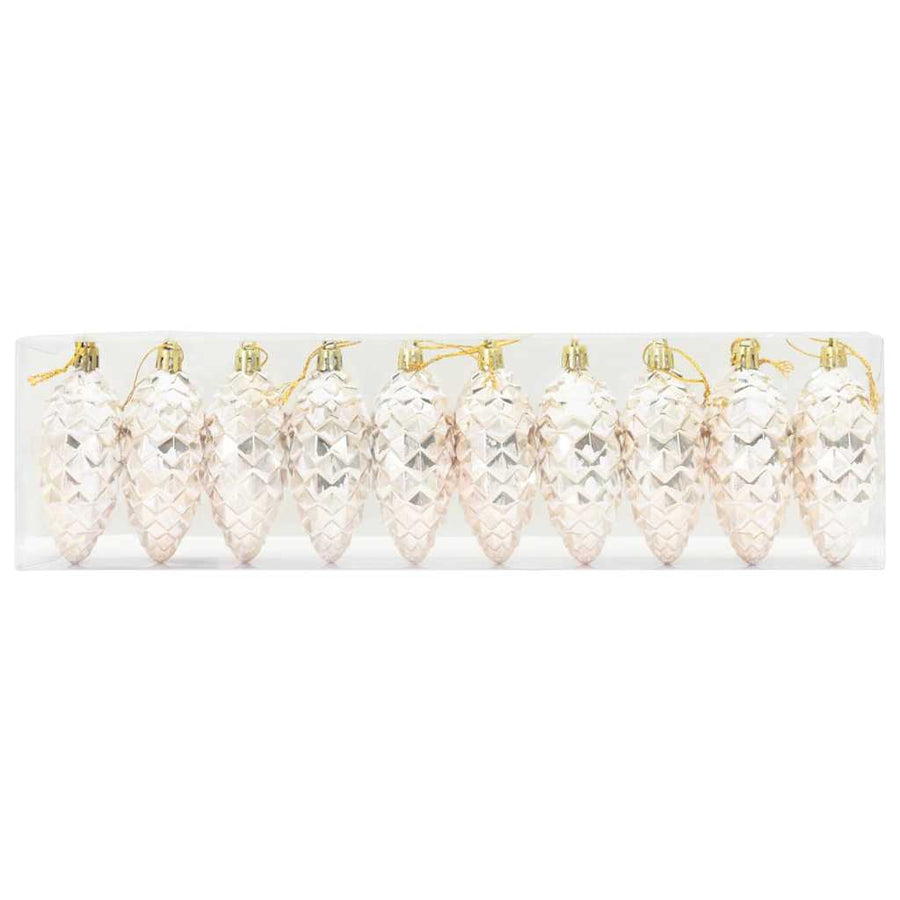 Kerstboomdecoratie 40 pcs champagne