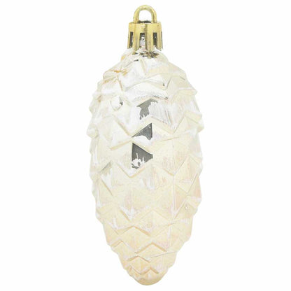 Kerstboomdecoratie 40 pcs champagne
