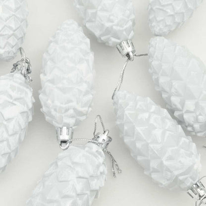 Kerstboomdecoratie 40 pcs Wit