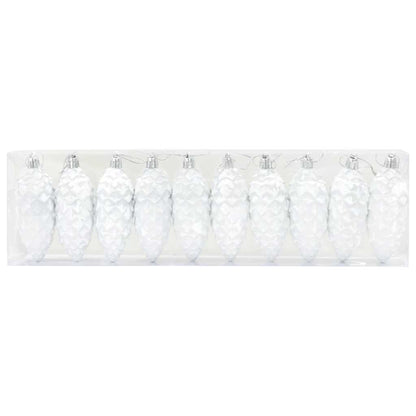 Kerstboomdecoratie 40 pcs Wit