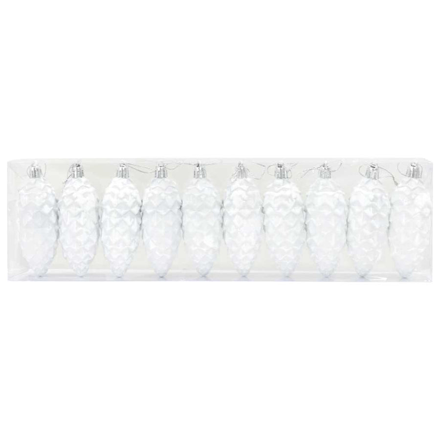 Kerstboomdecoratie 40 pcs Wit