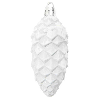 Kerstboomdecoratie 40 pcs Wit