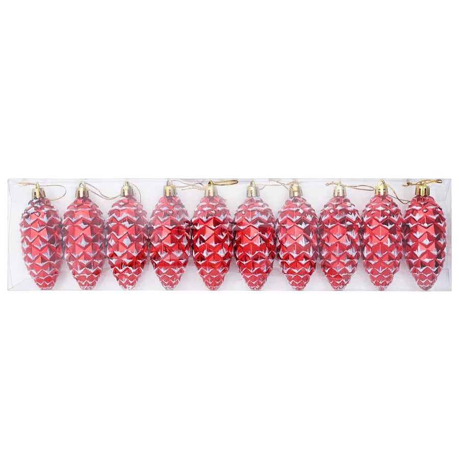 Kerstboomdecoratie 40 pcs Rood