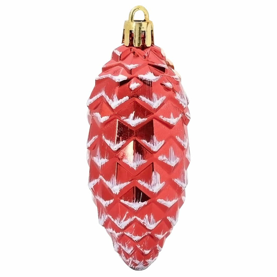 Kerstboomdecoratie 40 pcs Rood