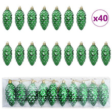 Kerstboomdecoratie 40 pcs Groen