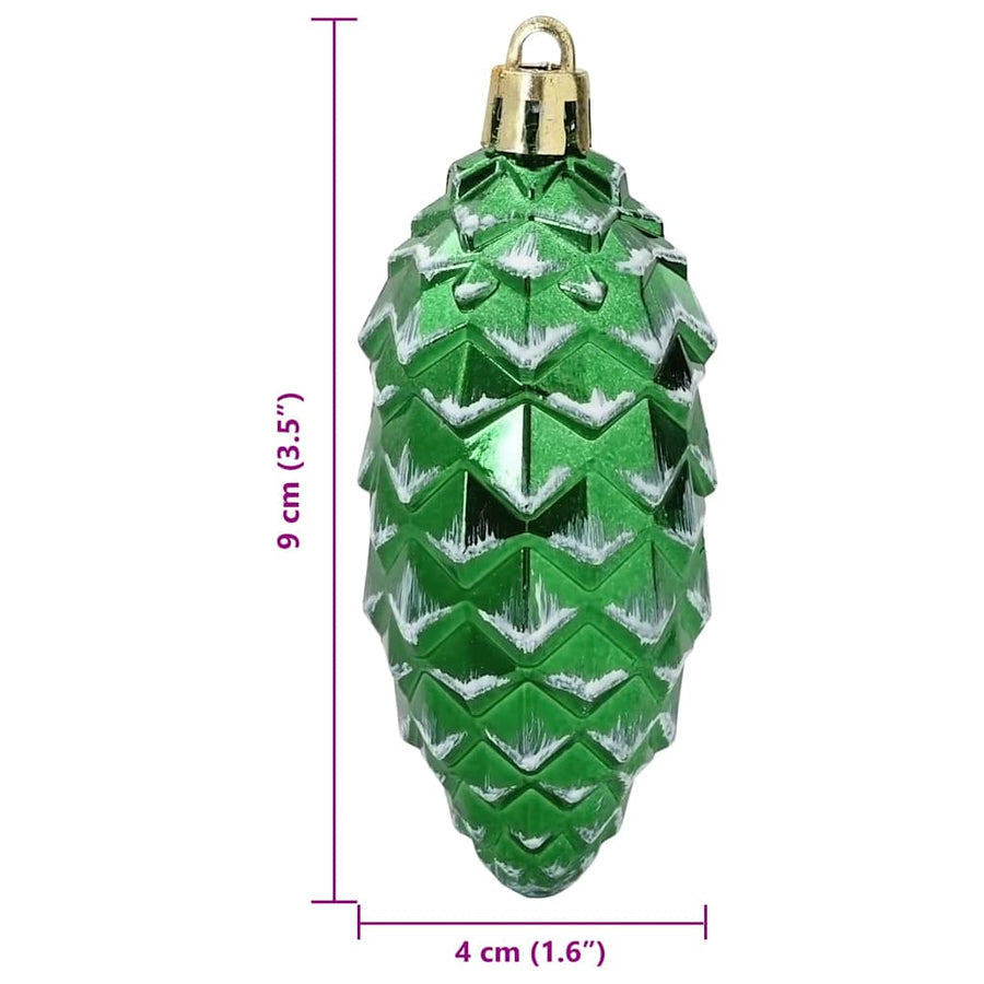 Kerstboomdecoratie 40 pcs Groen