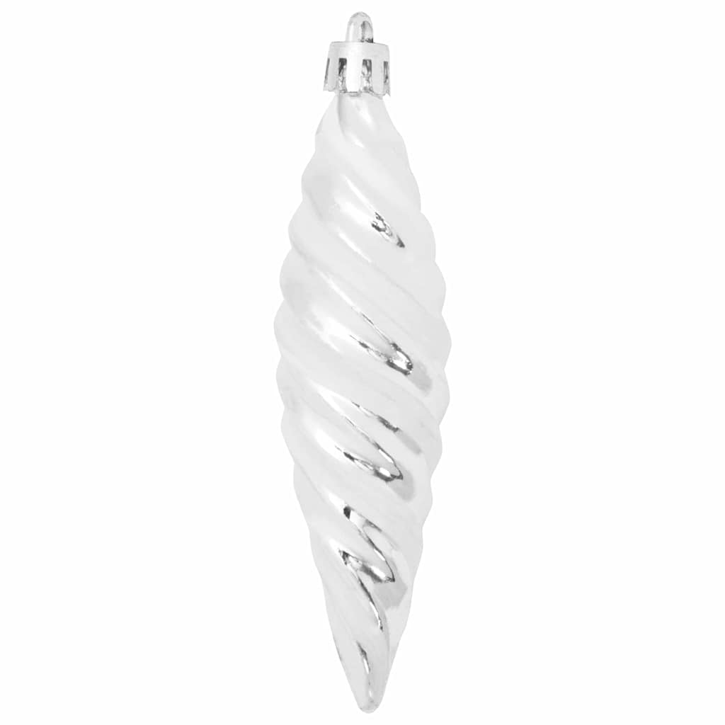 Kerstboomdecoratie 40 pcs Zilver