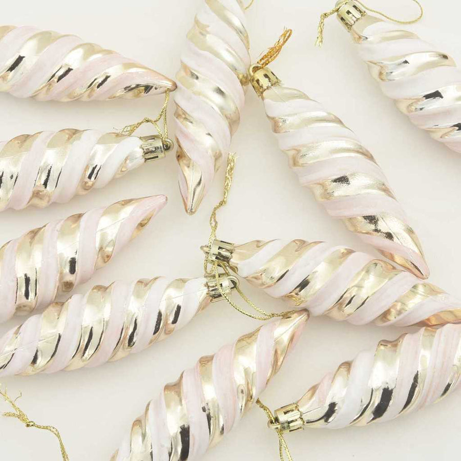 Kerstboomdecoratie 40 pcs champagne