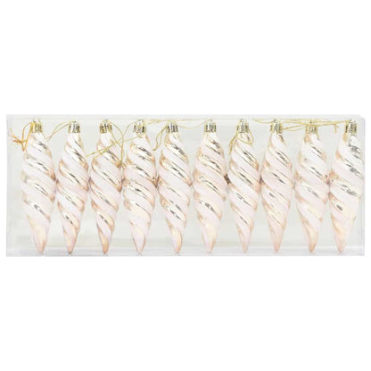 Kerstboomdecoratie 40 pcs champagne