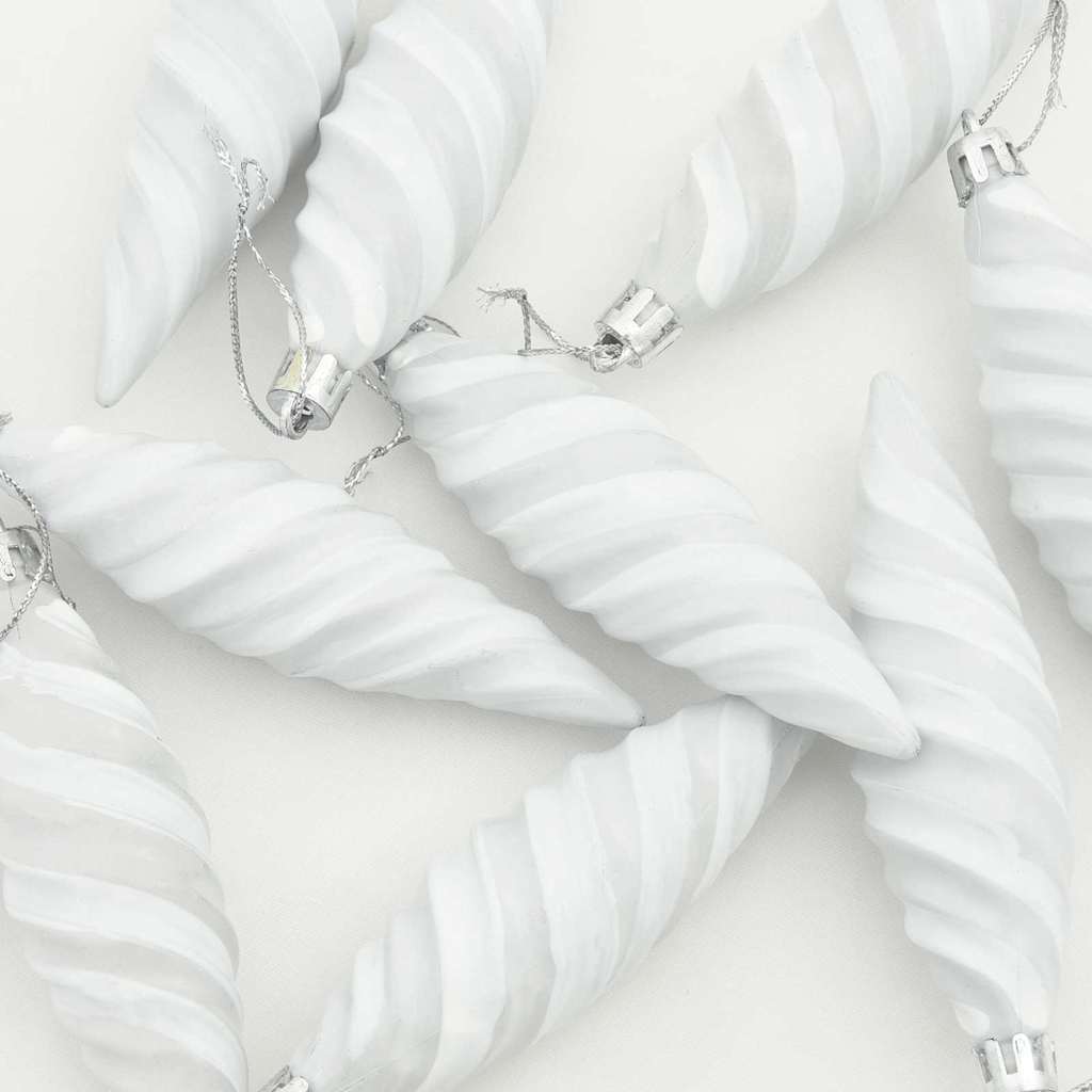 Kerstboomdecoratie 40 pcs Wit