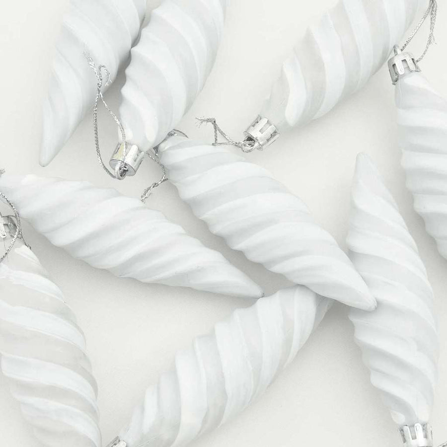 Kerstboomdecoratie 40 pcs Wit