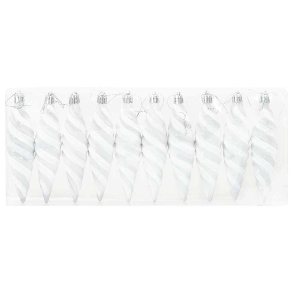 Kerstboomdecoratie 40 pcs Wit
