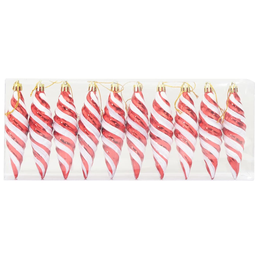 Kerstboomdecoratie 40 pcs Rood