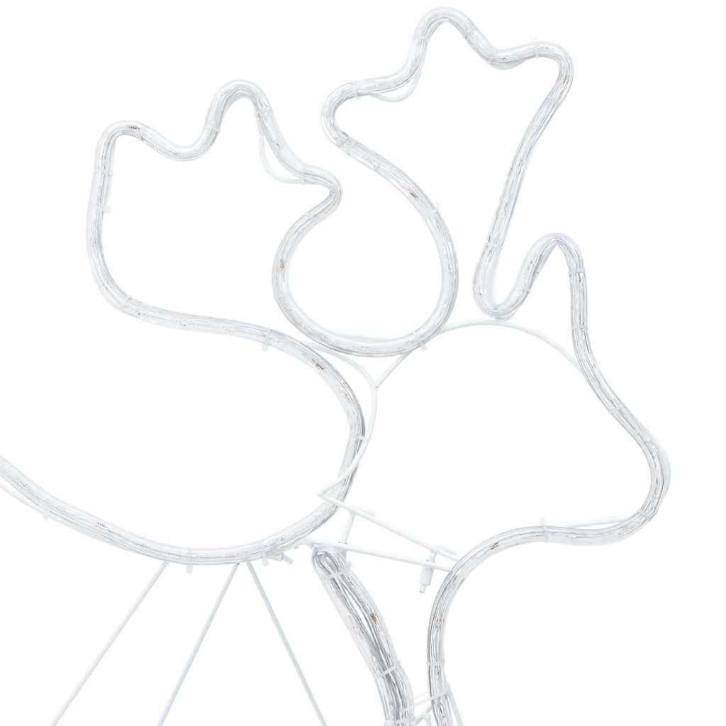 LED Kerstdecoratie Multikleur 69 x 79 cm PVC