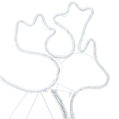 LED Kerstdecoratie Multikleur 69 x 79 cm PVC