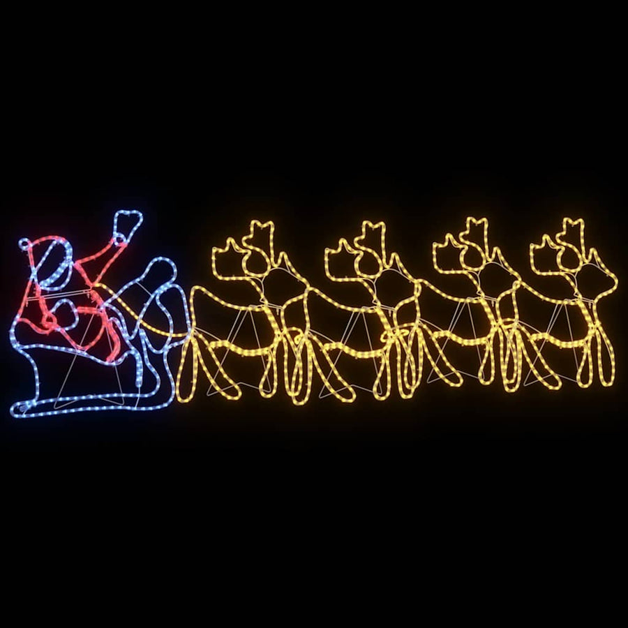 LED Kerstdecoratie Multikleur 69 x 79 cm PVC