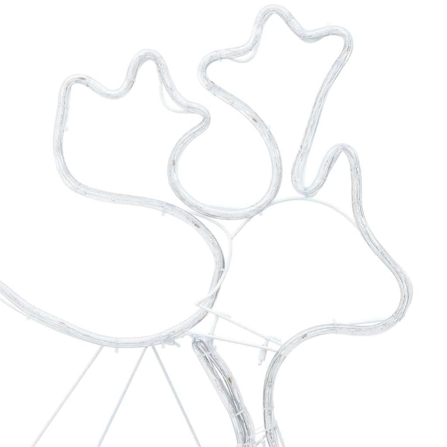 LED Kerstdecoratie Multikleur 69 x 79 cm PVC