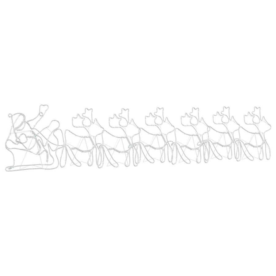 LED Kerstdecoratie Multikleur 69 x 79 cm PVC