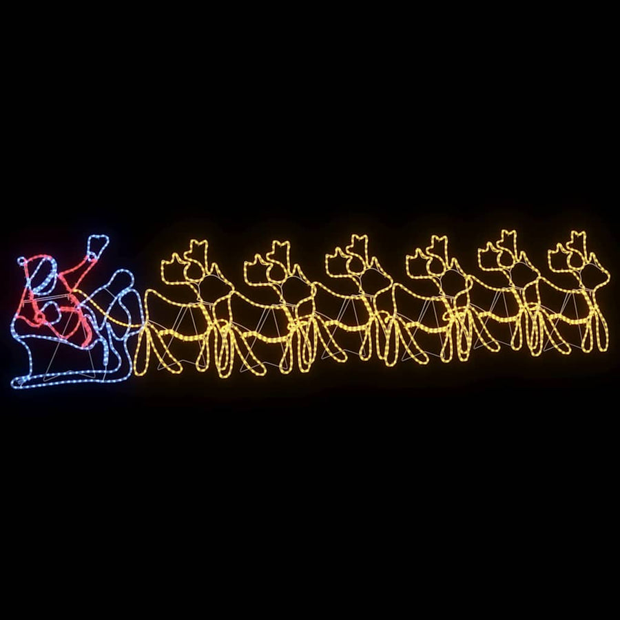 LED Kerstdecoratie Multikleur 69 x 79 cm PVC