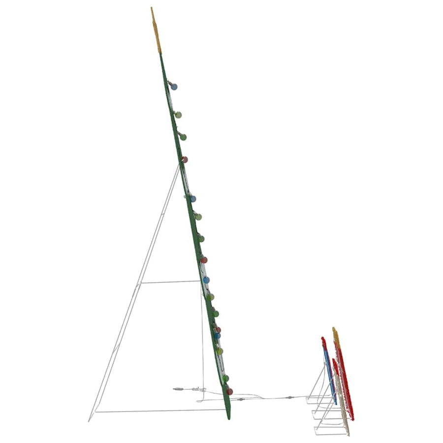 Verlichte Kerstboom met 3 Cadeau Dozen 2D Warm Wit 150 cm