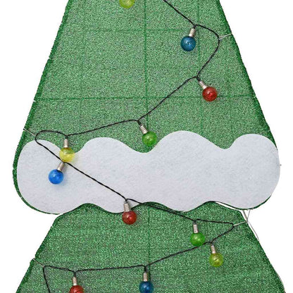 Verlichte Kerstboom met 3 Cadeau Dozen 2D Warm Wit 180 cm