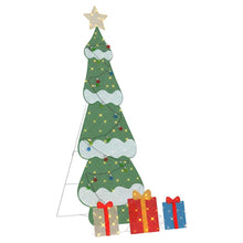 Verlichte Kerstboom met 3 Cadeau Dozen 2D Warm Wit 180 cm