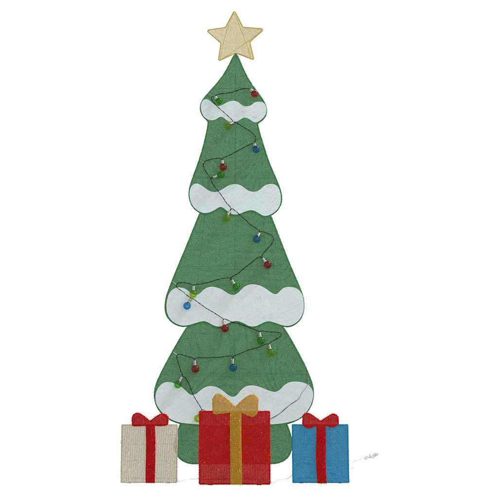 Verlichte Kerstboom met 3 Cadeau Dozen 2D Warm Wit 180 cm