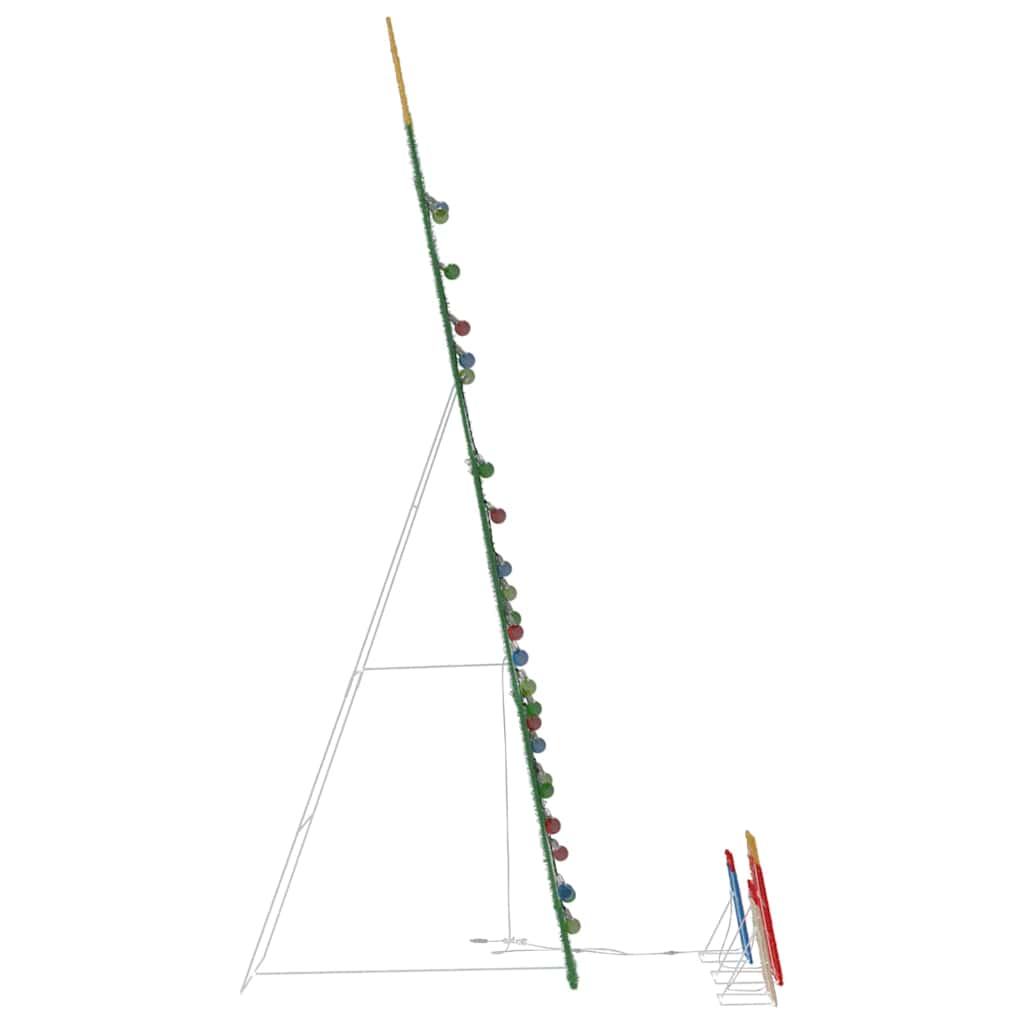 Verlichte Kerstboom met 3 Cadeau Dozen 2D Warm Wit 210 cm