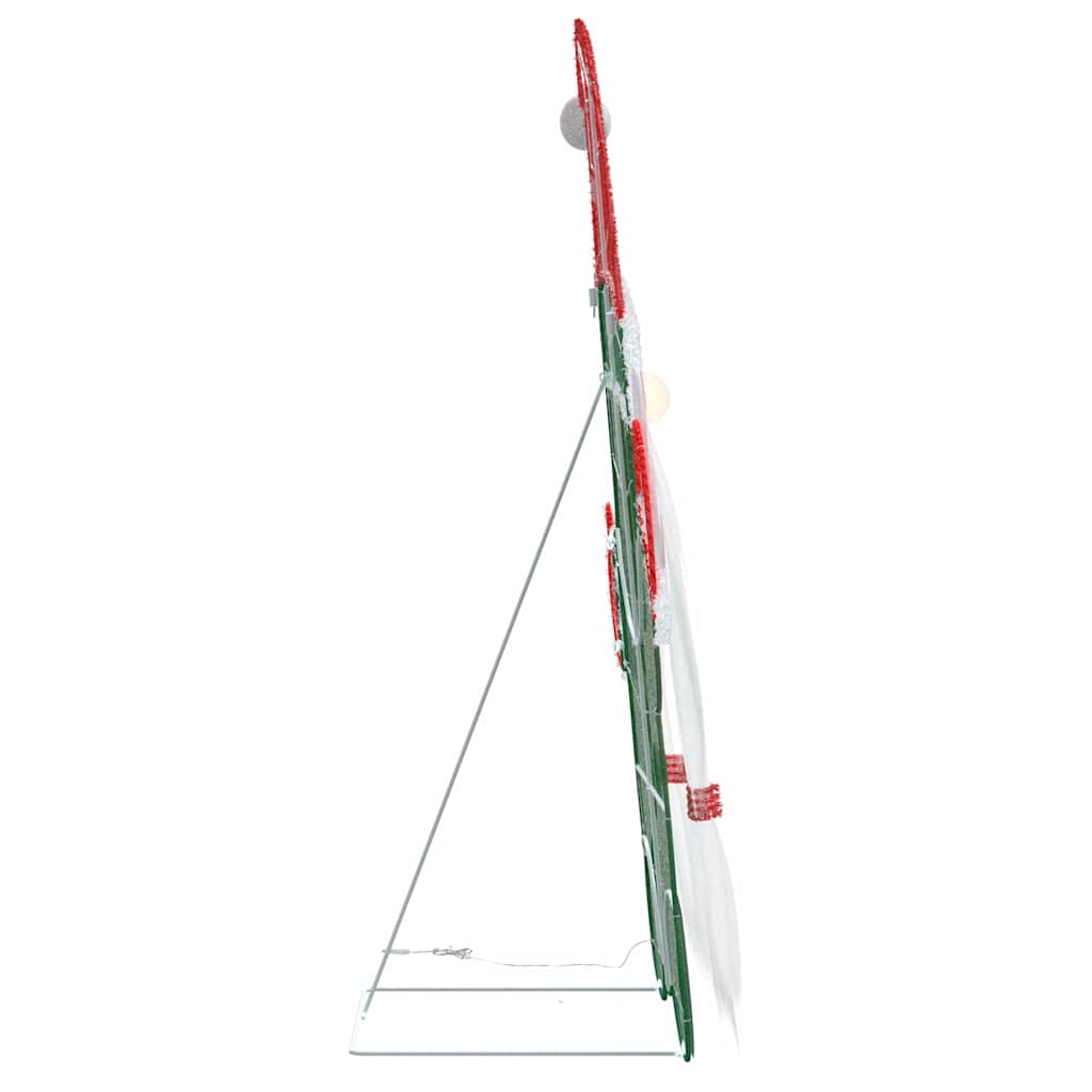 Verlichte Gnoom Warmwit 100 x 80 cm Lurexfabric