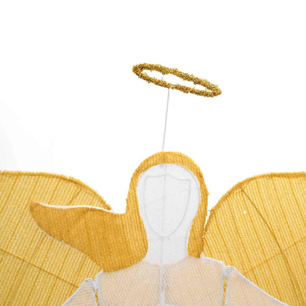 Verlichte Hoek Warmwit 116 x 29 x 158.5 cm Polyester