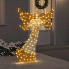 Illuminated Corner Warm White 116 x 29 x 158.5 cm Polyester