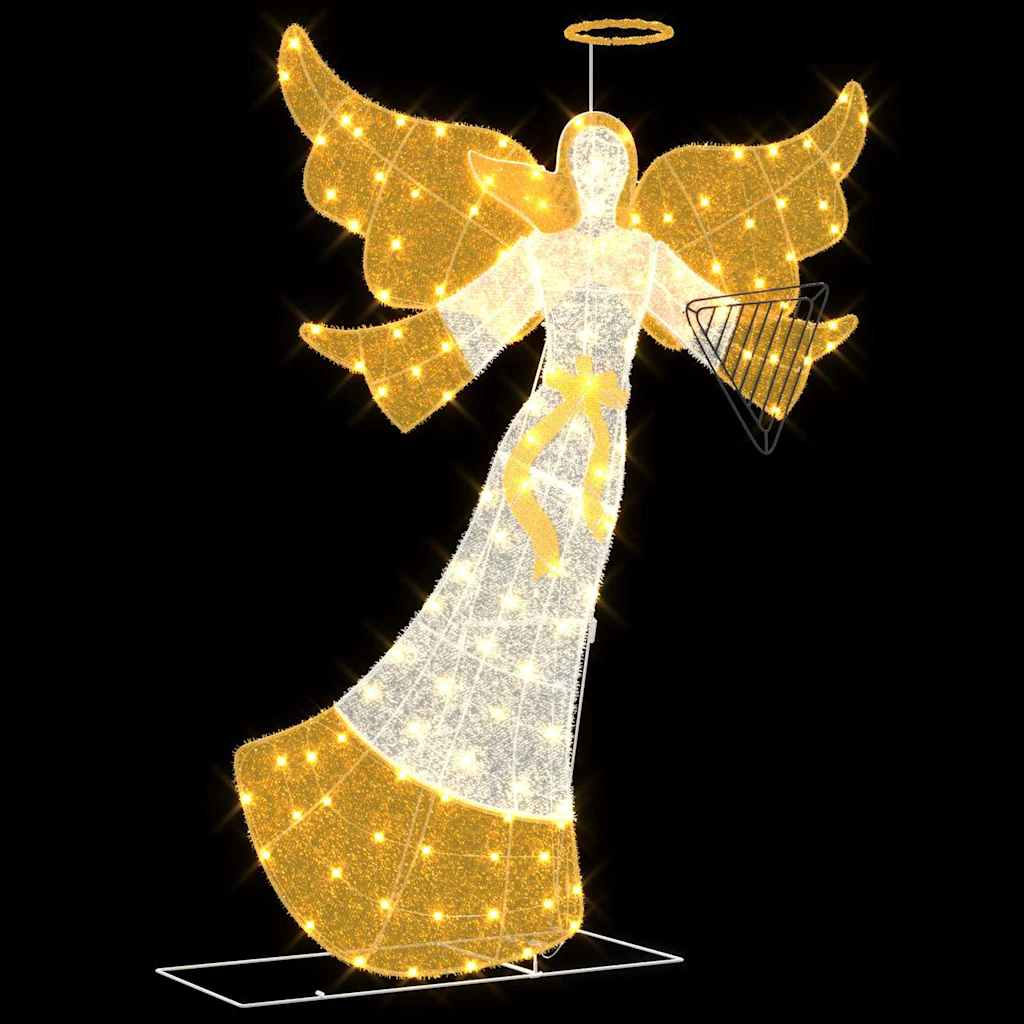 Verlichte Hoek Warmwit 116 x 29 x 158.5 cm Polyester