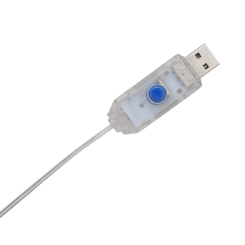 Verlichte Sneeuwpop Familie 3 pcs Warmwit Polyester