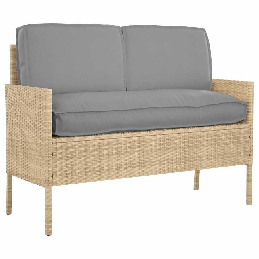 Pallet Kussen Set 3 pcs Grijs 50 x 120 x 12 cm 60 x 40 x 12 cm