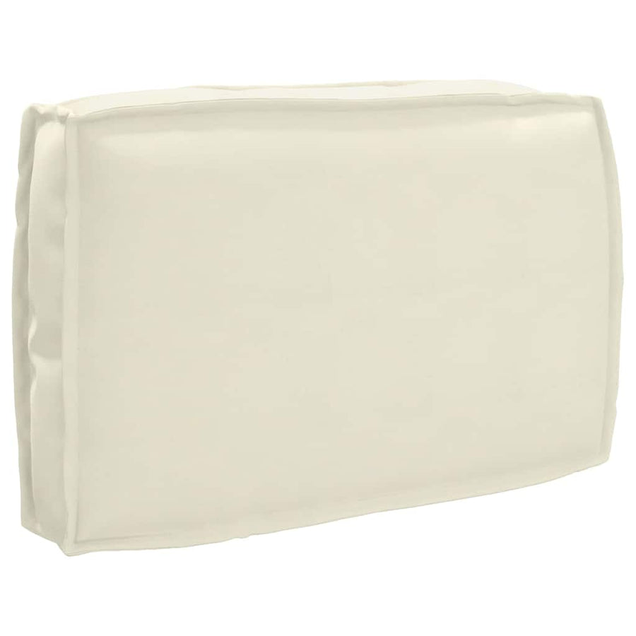 Kussen Set 3 pcs Crème Oxford Stof