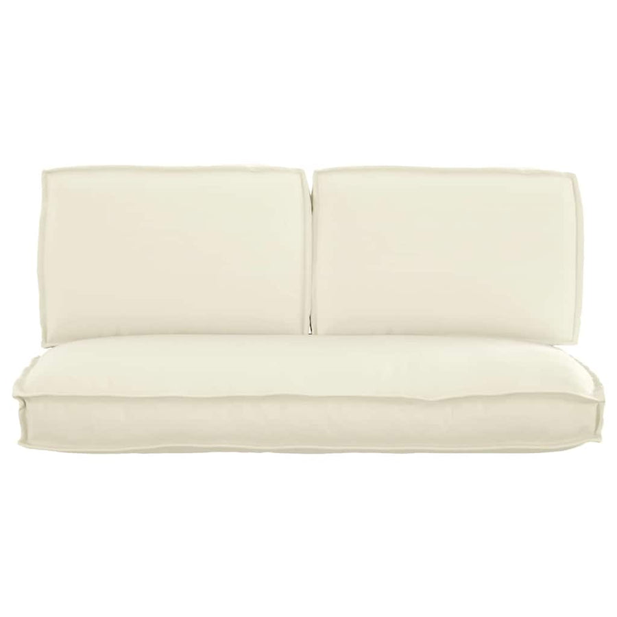 Kussen Set 3 pcs Crème Oxford Stof