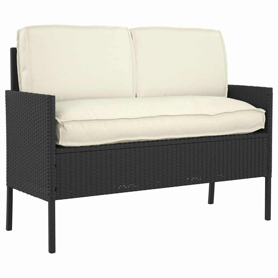 Kussen Set 3 pcs Crème Oxford Stof