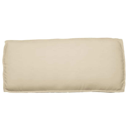 Pallet Kussen Set 3 pcs Beige 50 x 120 x 12 cm 60 x 40 x 12 cm