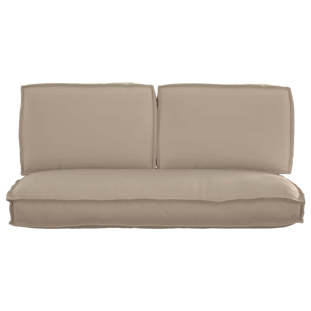 Pallet Kussen Set 3 pcs Taupe 50 x 120 x 12 cm 60 x 40 x 12 cm