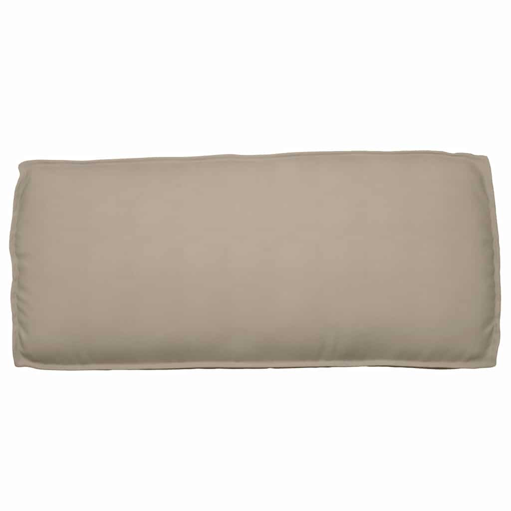 Pallet Kussen Set 3 pcs Taupe 50 x 120 x 12 cm 60 x 40 x 12 cm