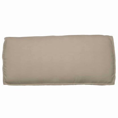 Pallet Kussen Set 3 pcs Taupe 50 x 120 x 12 cm 60 x 40 x 12 cm