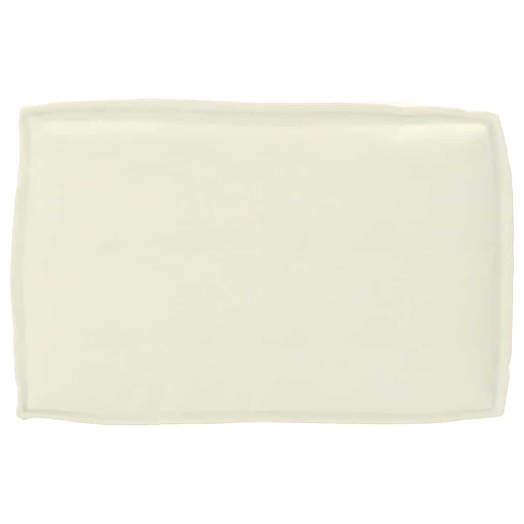 Kussen Set 3 pcs Crème Oxford Stof