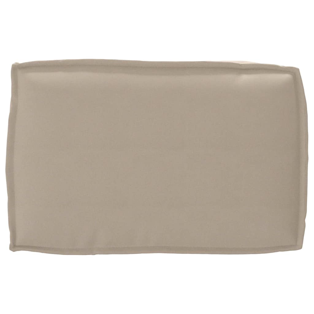 Pallet Kussen Set 3 pcs Taupe 60x120x12cm 60 x 40 x 12 cm