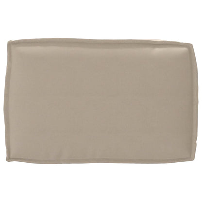 Pallet Kussen Set 3 pcs Taupe 60x120x12cm 60 x 40 x 12 cm